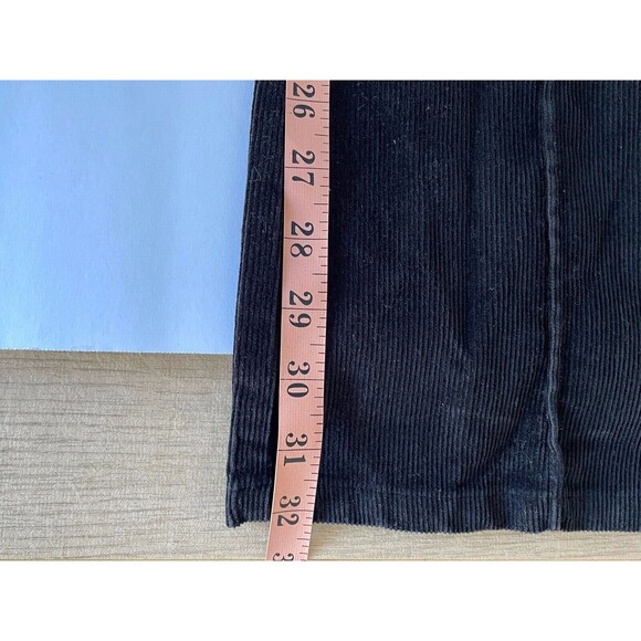 NWT RALPH LAUREN Polo Women's Size 4 X 32 Black Corduroy Jeans w/ Front Crease - Picture 11 of 11